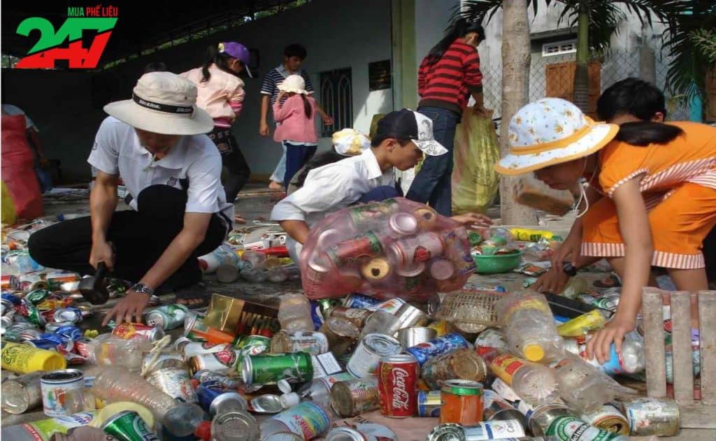 Mua Phế Liệu 247 chuyên thu mua phế liệu, ve chai giá cao