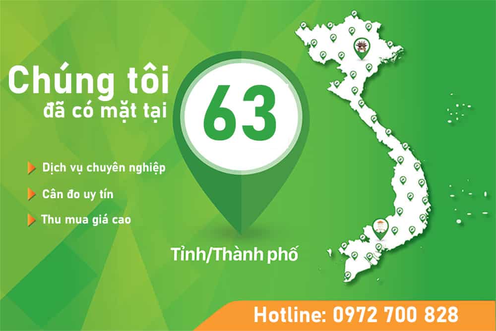 Mua Phế Liệu 247 có quy mô trên toàn quốc